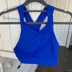 Size 4 Blue Nulux Lululemon Sports Bra
